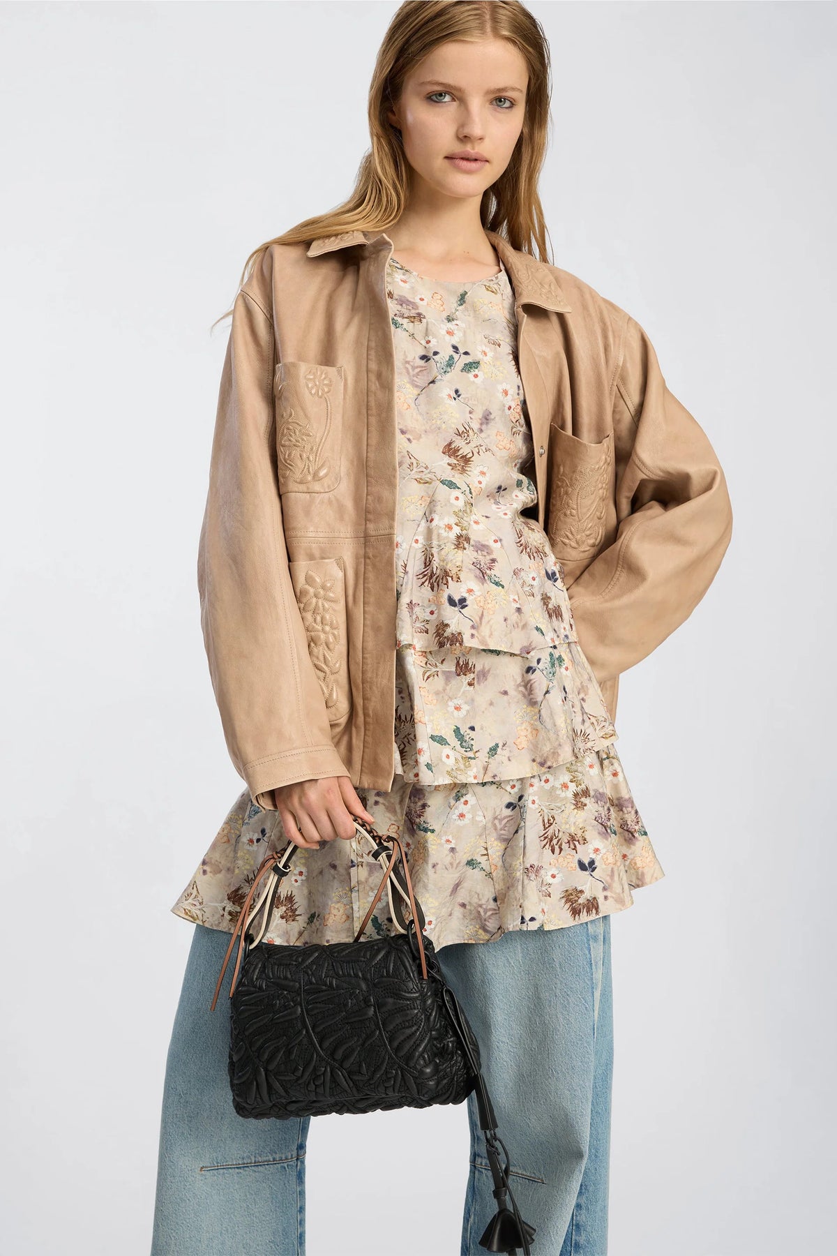Brazos Dress - Print Nature-Munthe-Lewis Yates