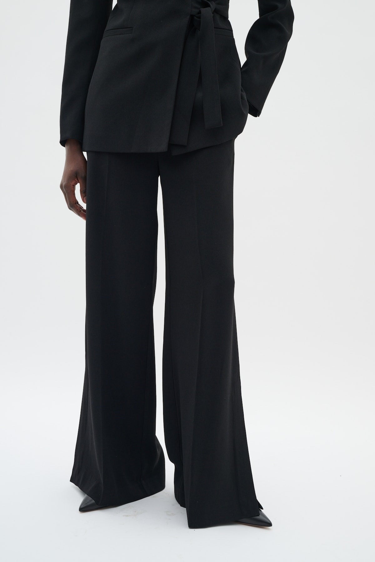 BriezIW Slit Trousers-InWear-Lewis Yates