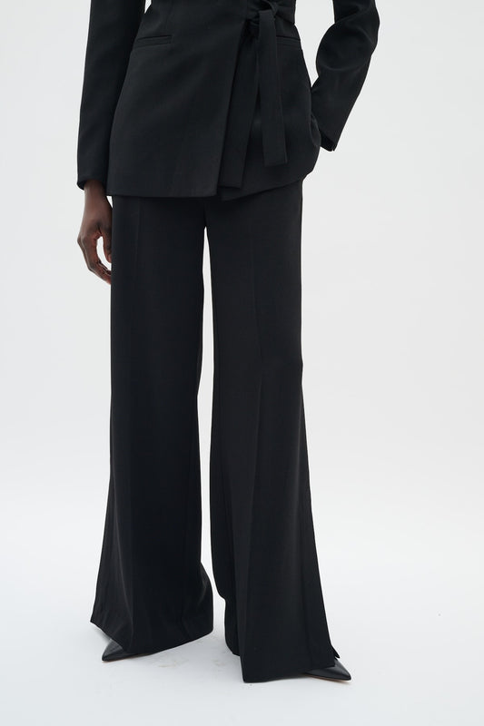BriezIW Slit Trousers-InWear-Lewis Yates
