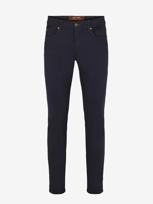 Burton Suede Touch Jeans-Sand-Lewis Yates