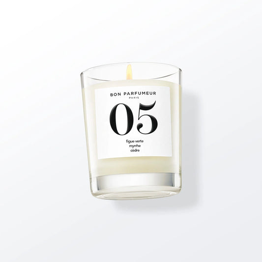 Candle 05: Green fig, myrrh, cedar-Bon Parfumeur-Lewis Yates