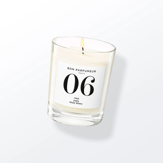 Candle 06: Rose, yuzu, white musk-Bon Parfumeur-Lewis Yates