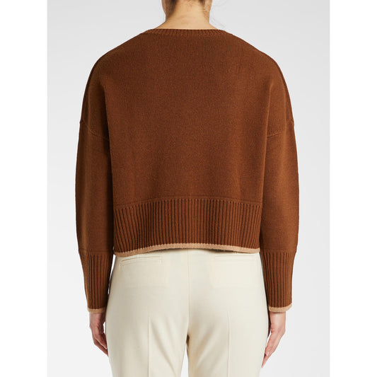 Cashmere Mix V Pullover-Penny Black-Lewis Yates
