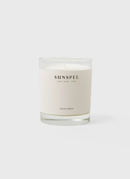 Cedar Green Candle-Sunspel-Lewis Yates