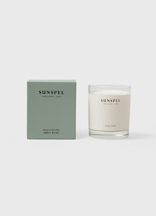 Cedar Green Candle-Sunspel-Lewis Yates