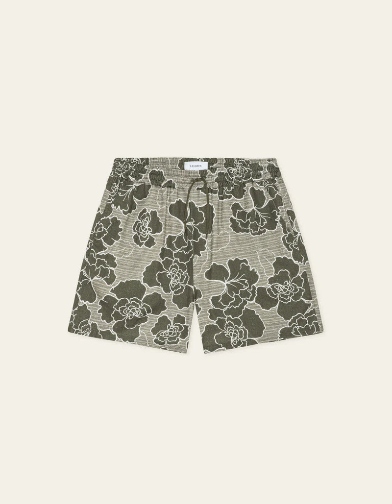 Charlie Poppy AOP Shorts-Les Deux-Lewis Yates