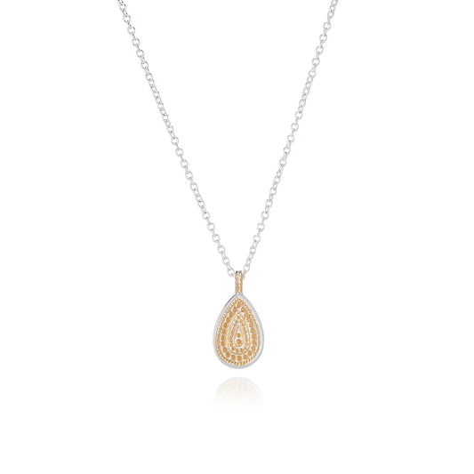 Classic Small Teardrop Pendant Necklace-Anna Beck-Lewis Yates