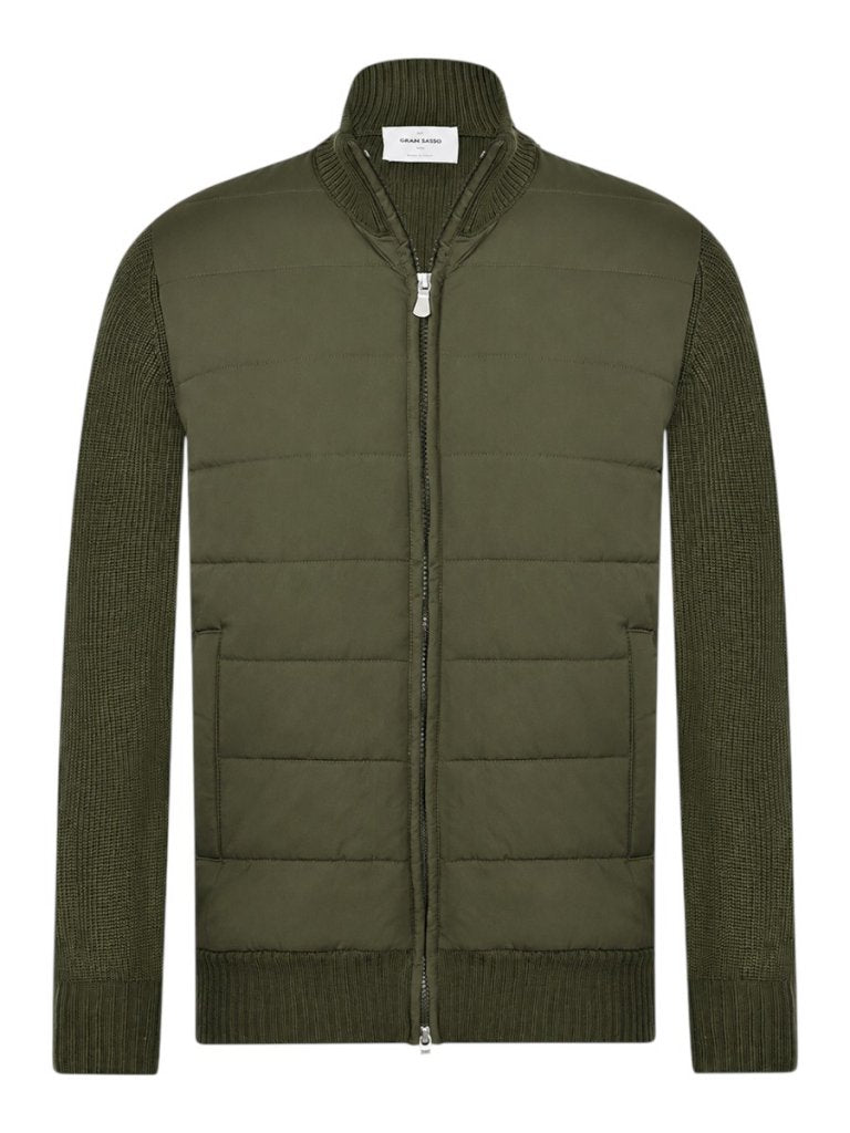 Hybrid Knitted Jacket