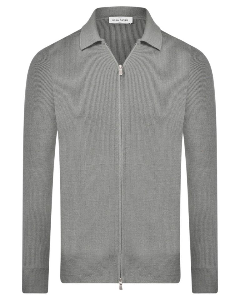 Ribbed Zip Jacket