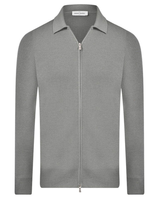 Ribbed Zip Jacket