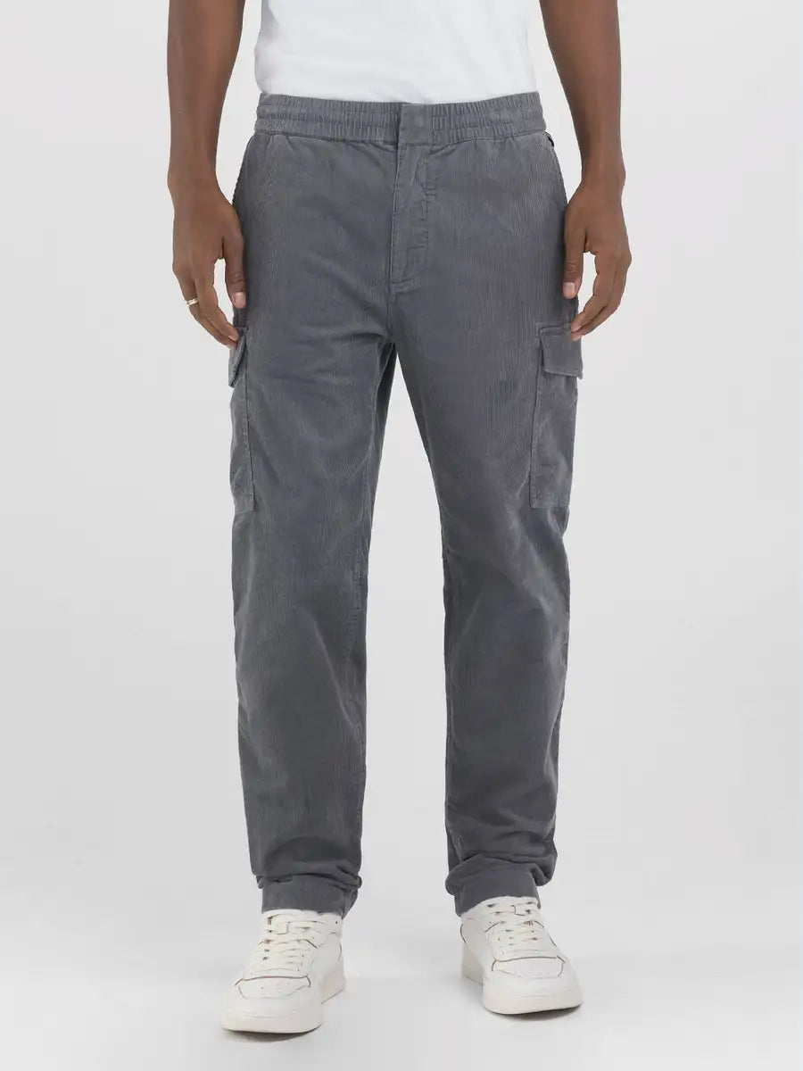 Corduroy Cargo Joggers-Replay-Lewis Yates