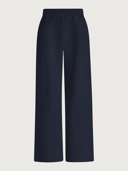 The Extra Wide Leg Pant 29.5 - Navy