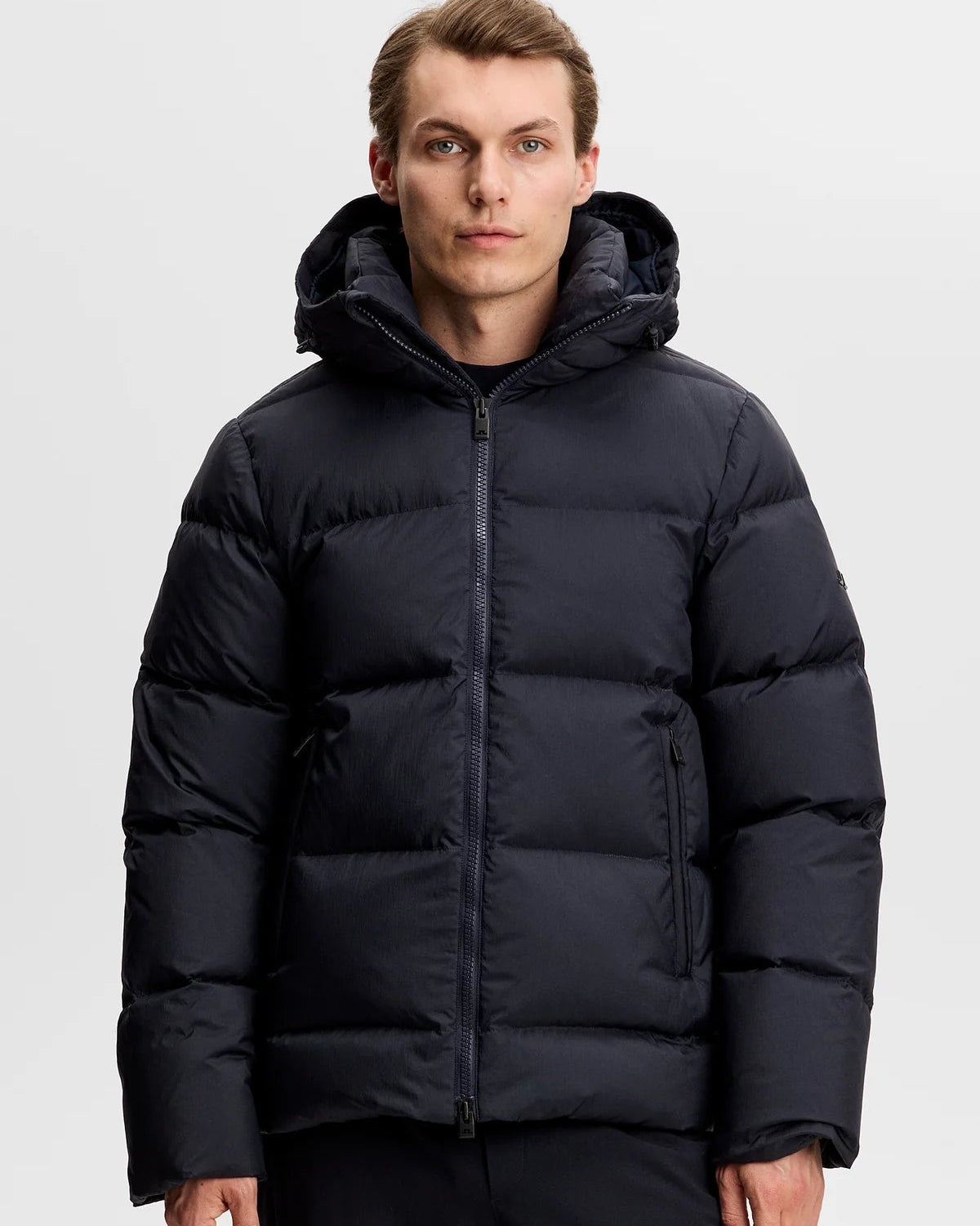 Daryl Crinkle Down Jacket-J Lindeberg-Lewis Yates
