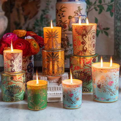 Fico D'India Decorated Candle Medium
