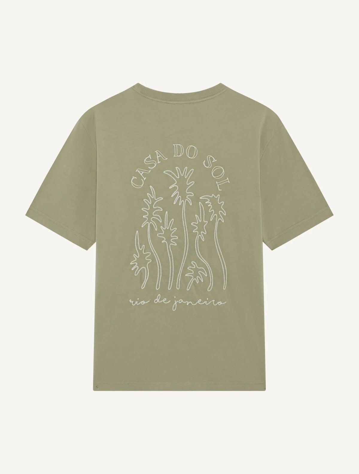 Dinis Embroidered T-Shirt-Frescobol Carioca-Lewis Yates