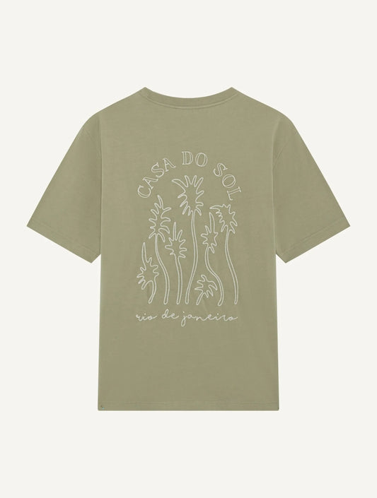Dinis Embroidered T-Shirt-Frescobol Carioca-Lewis Yates