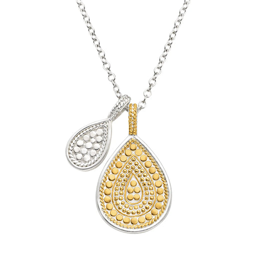 Divided Teardrop Necklace-Anna Beck-Lewis Yates