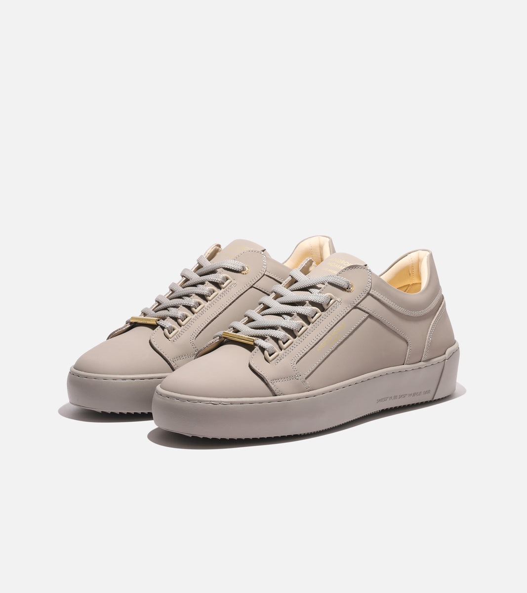 Venice Rubberised Sneaker - Taupe