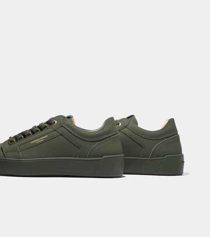 Venice Rubberised Sneaker - Olive