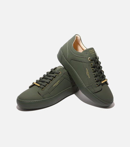 Venice Rubberised Sneaker - Olive