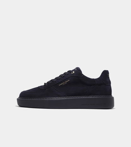 Manhatten Lux Suede Sneaker - Ink