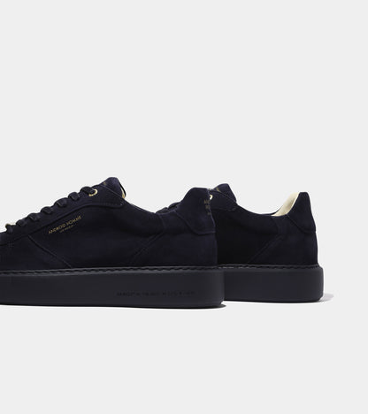 Manhatten Lux Suede Sneaker - Ink