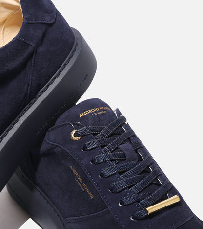 Manhatten Lux Suede Sneaker - Ink