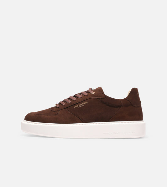 Manhatten Lux Suede Sneaker - Chocolate