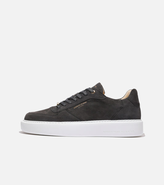 Manhatten Lux Suede Sneaker - Anthracite