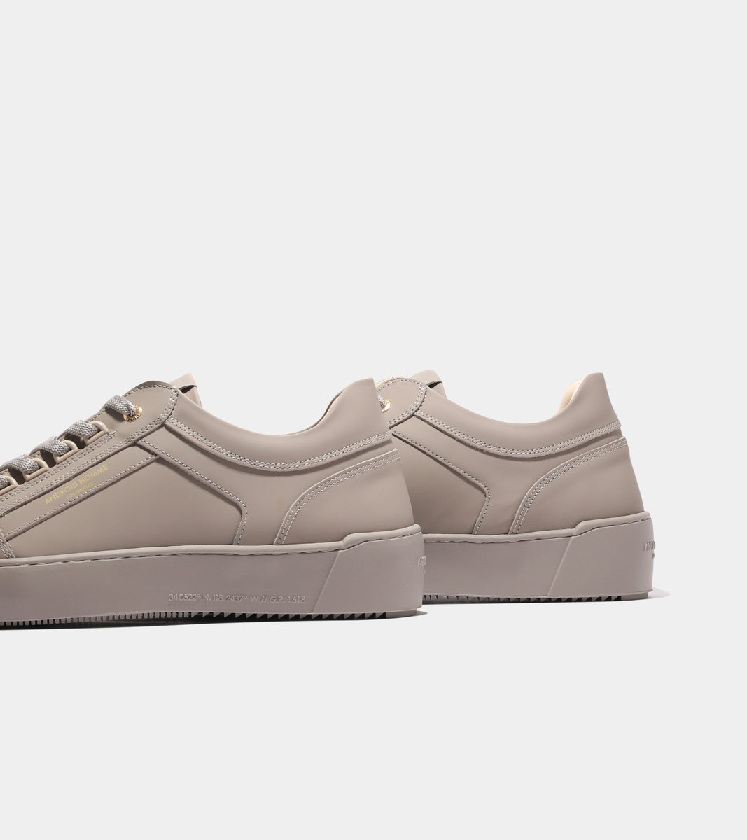 Venice Rubberised Sneaker - Taupe