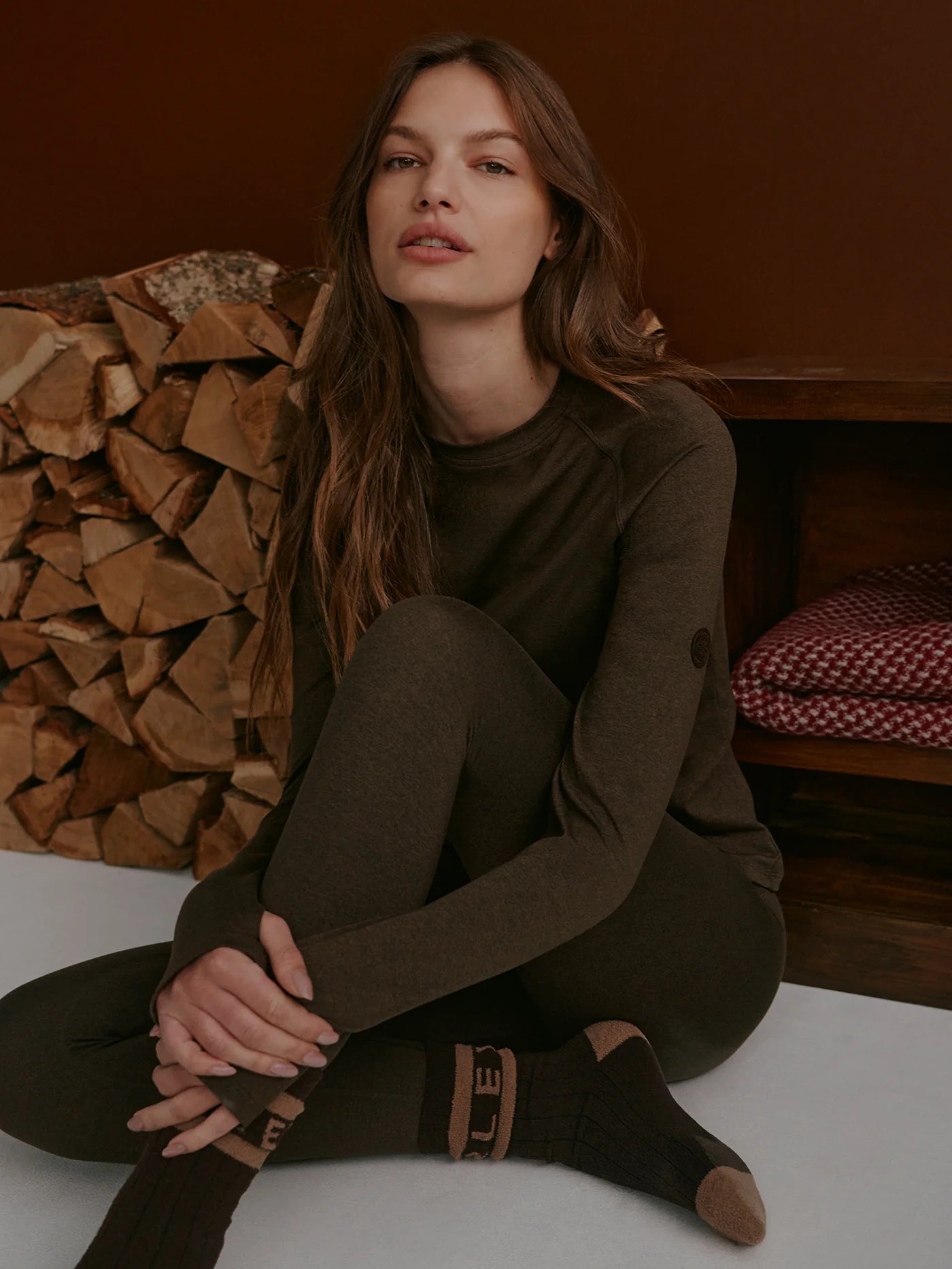 Always Warm Legging - Chocolate