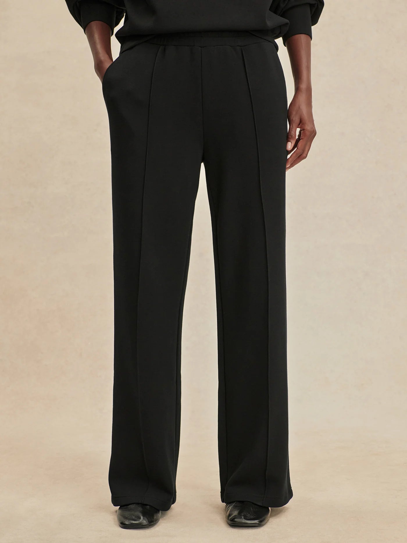 The Wide Leg Pant 30 - Black