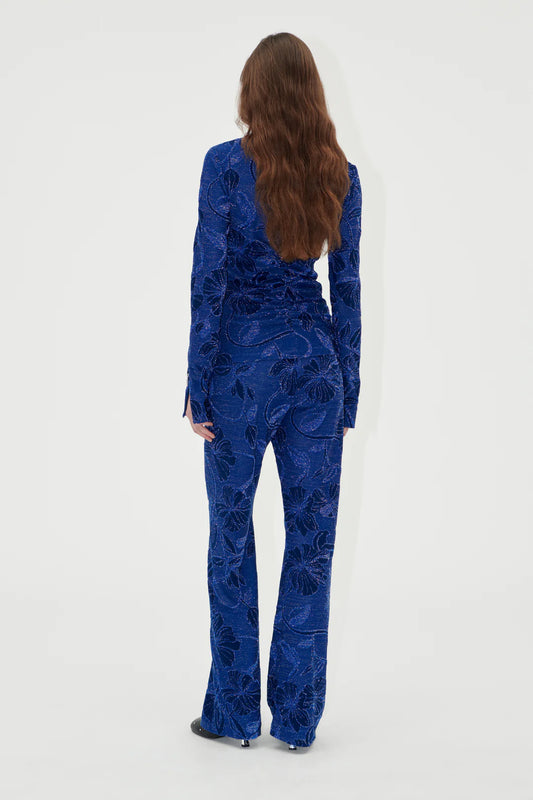 Elasticated Straight Long Pant-Stine Goya-Lewis Yates