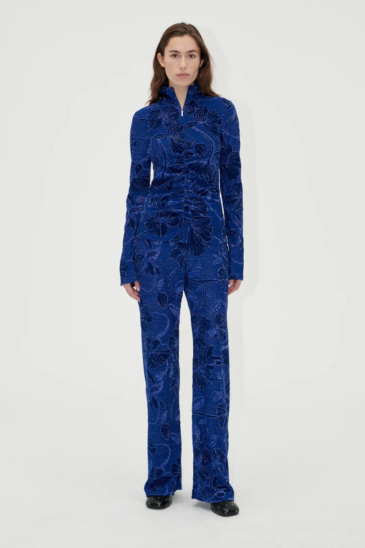 Elasticated Straight Long Pant-Stine Goya-Lewis Yates