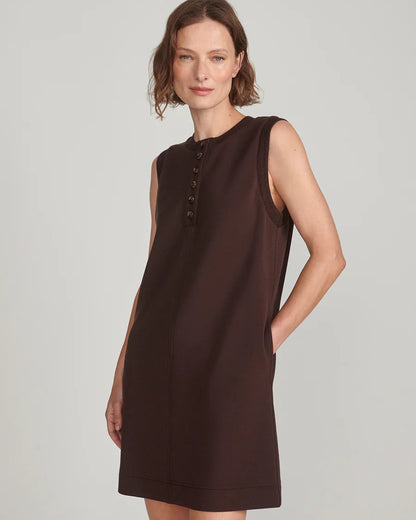 Elba Tank Mini Dress - Coffee Bean-Varley-Lewis Yates