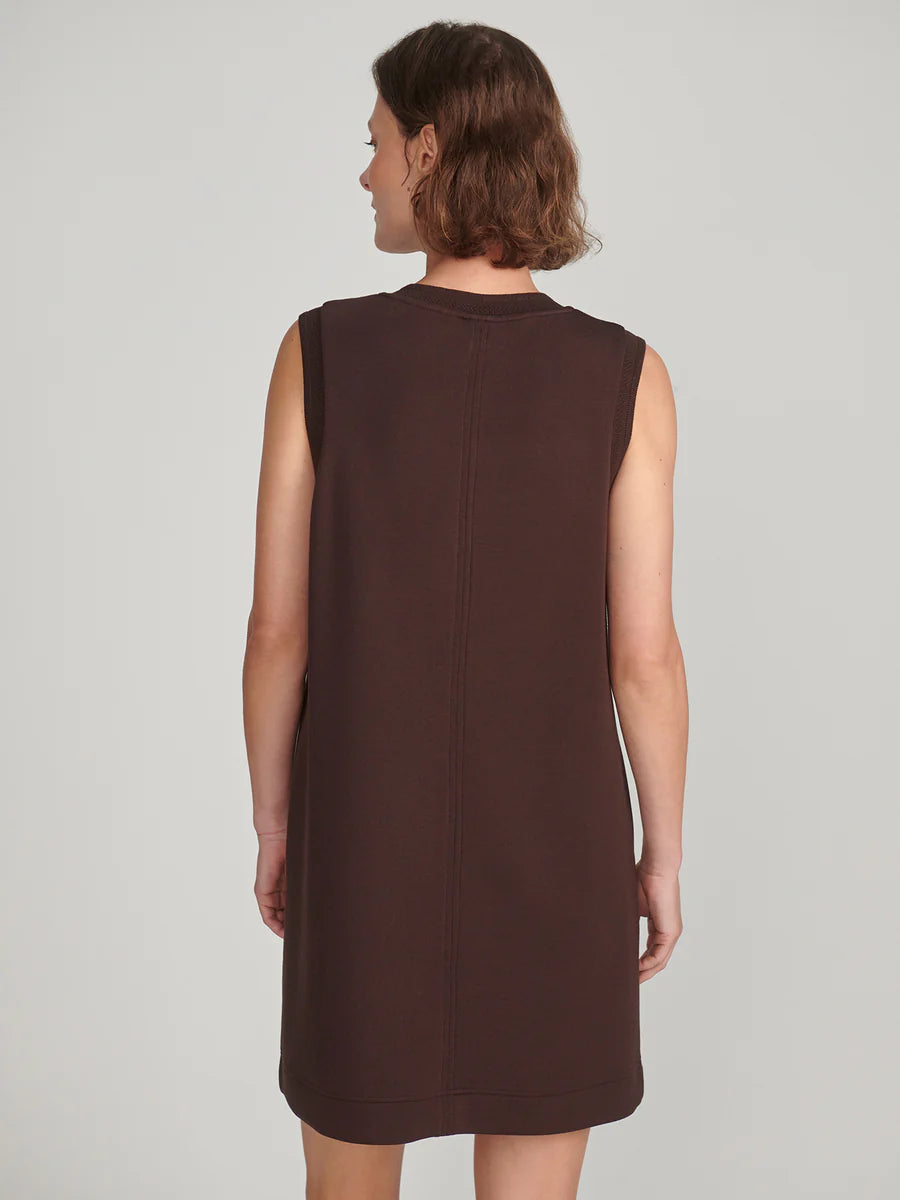 Elba Tank Mini Dress - Coffee Bean-Varley-Lewis Yates