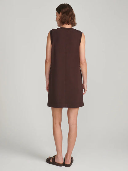 Elba Tank Mini Dress - Coffee Bean-Varley-Lewis Yates