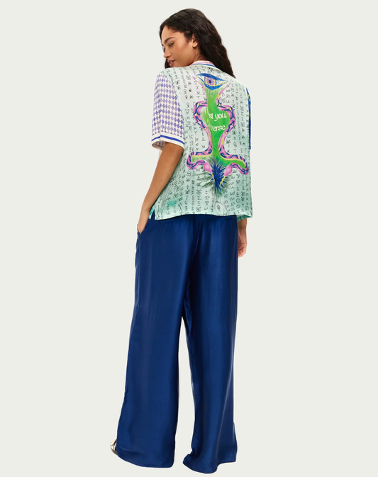 Ellen Wrapped Trouser Navy-Me369-Lewis Yates