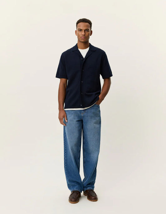 Emmett Knitted SS Shirt-Les Deux-Lewis Yates