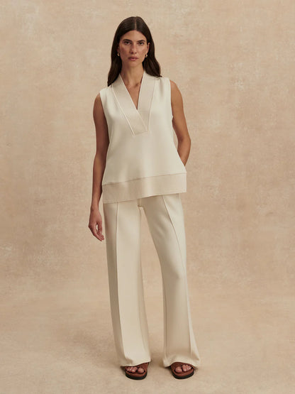 Freida V-Neck Tank - Pristine