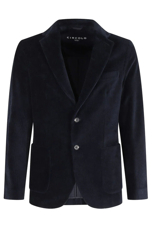 Navy Corduroy Blazer
