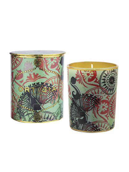 Fico D'India Decorated Candle