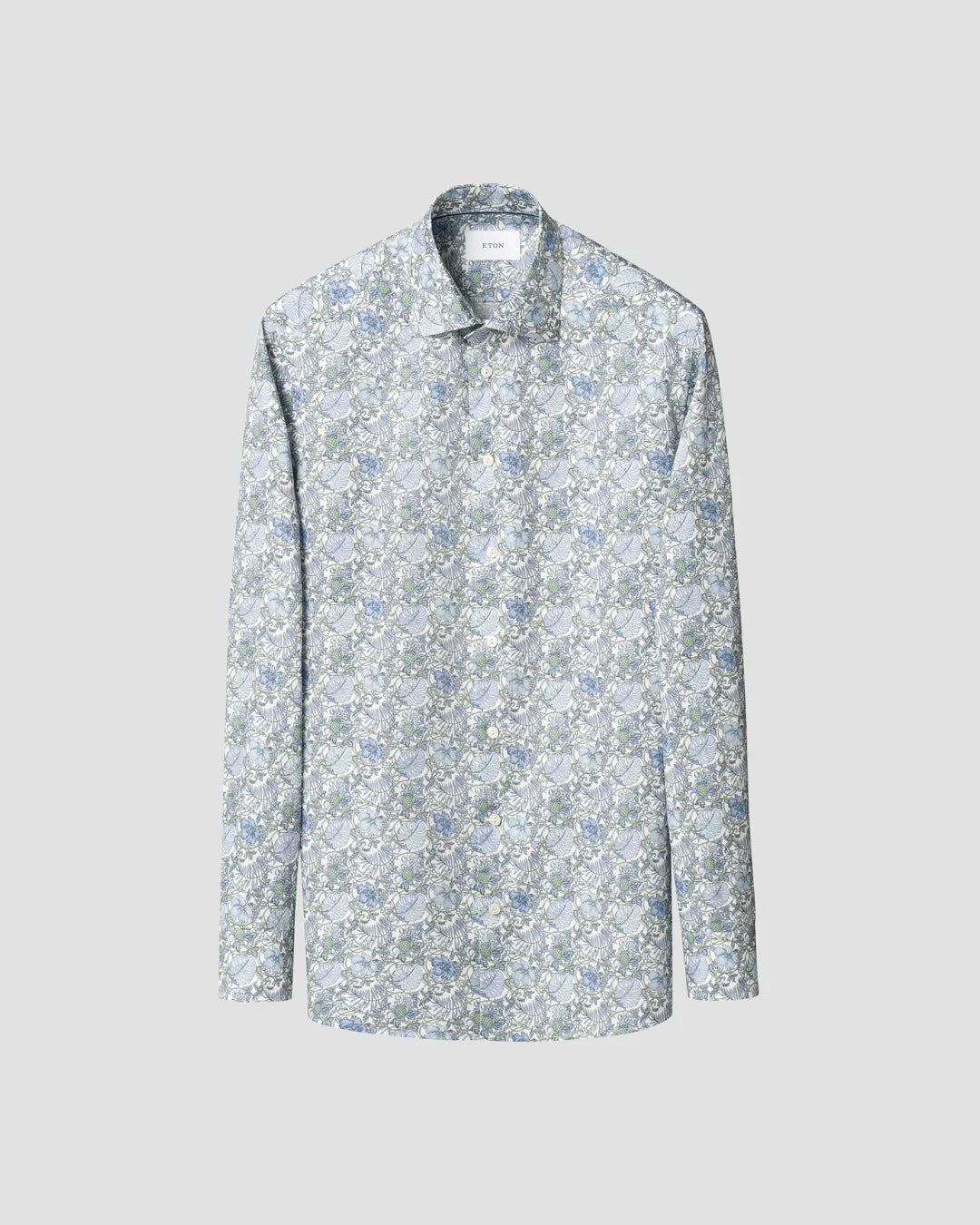 Floral Print Twill Shirt