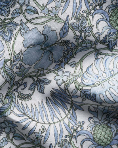 Floral Print Twill Shirt
