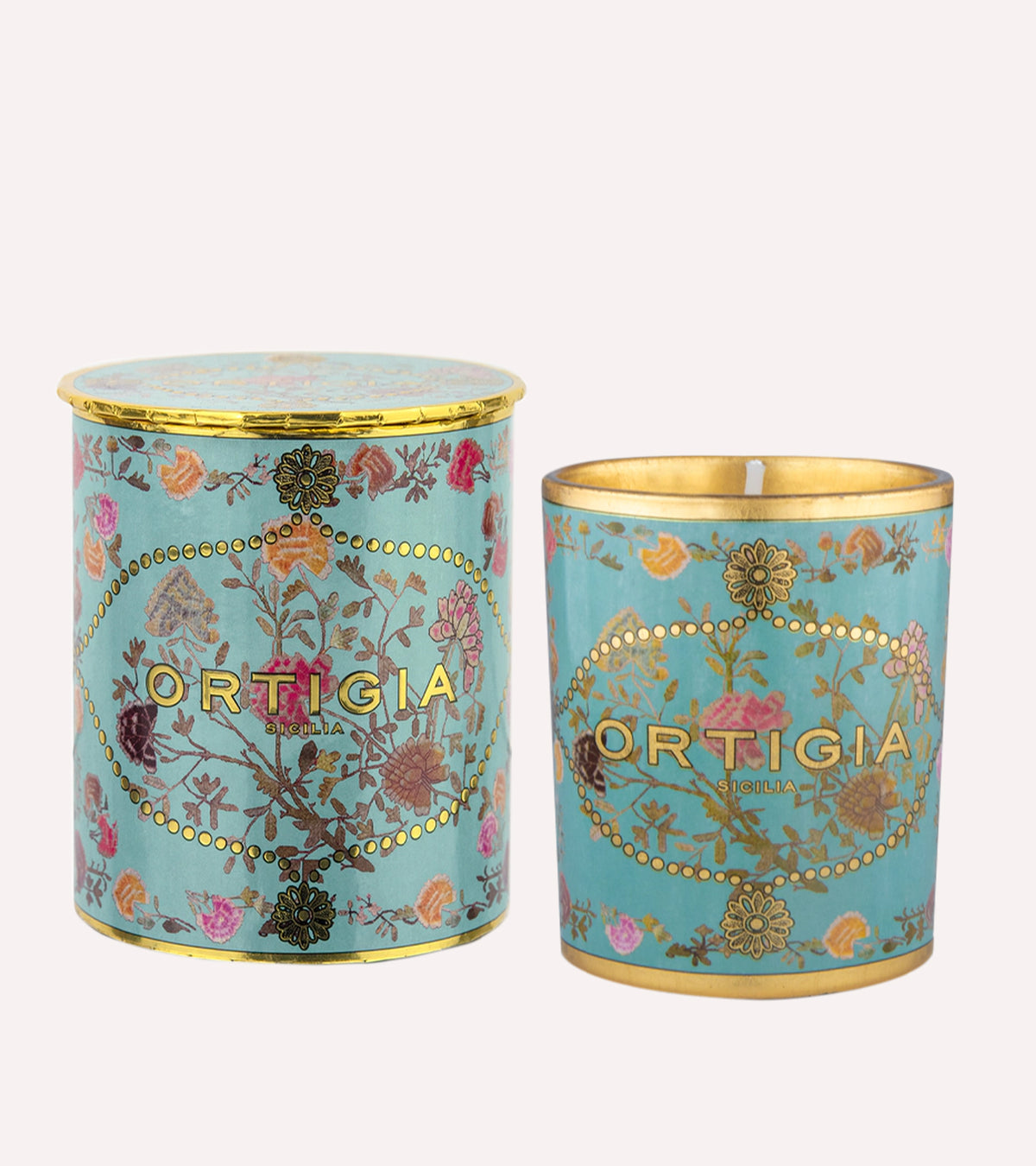 Florio Decorated Candle-Ortigia-Lewis Yates