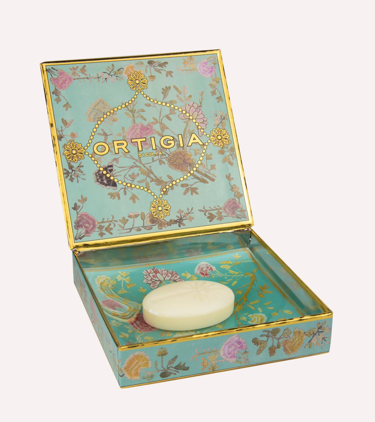 Florio Glass Plate & Soap-Ortigia-Lewis Yates