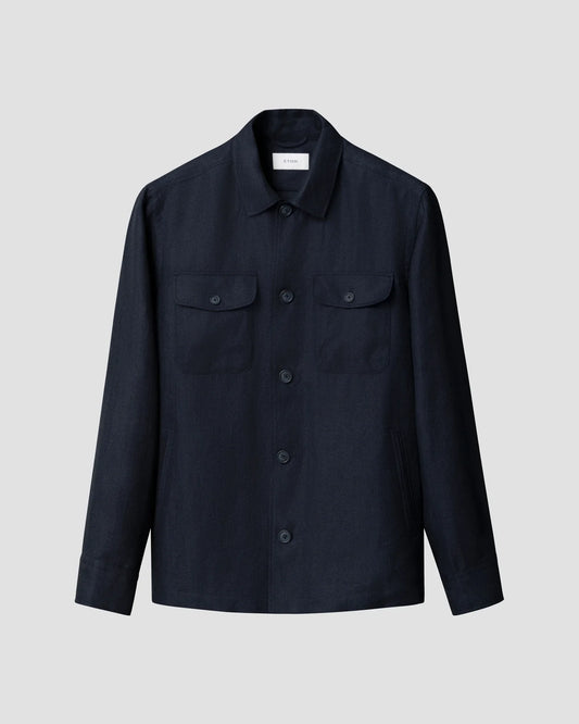 Four Pocket Shirt Jacket-Eton-Lewis Yates