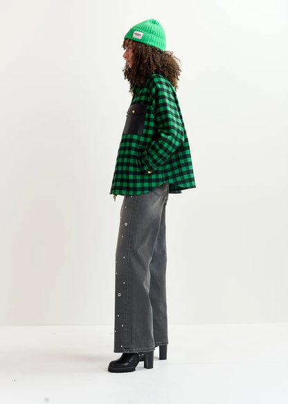 Garment Eyelet Jeans-Essentiel Antwerp-Lewis Yates