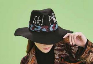 Girl Power Hat-Be Your Essence-Lewis Yates