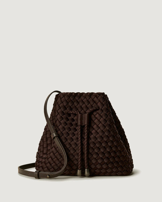 Gramercy Bucket Bag Chocolate-Naghedi-Lewis Yates